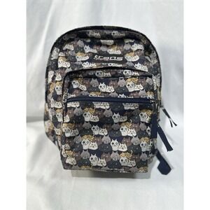 SUPERMAX TRANS by JANSPORT "CATTY CROWD"  Multicolor Cat Theme Large Backpack